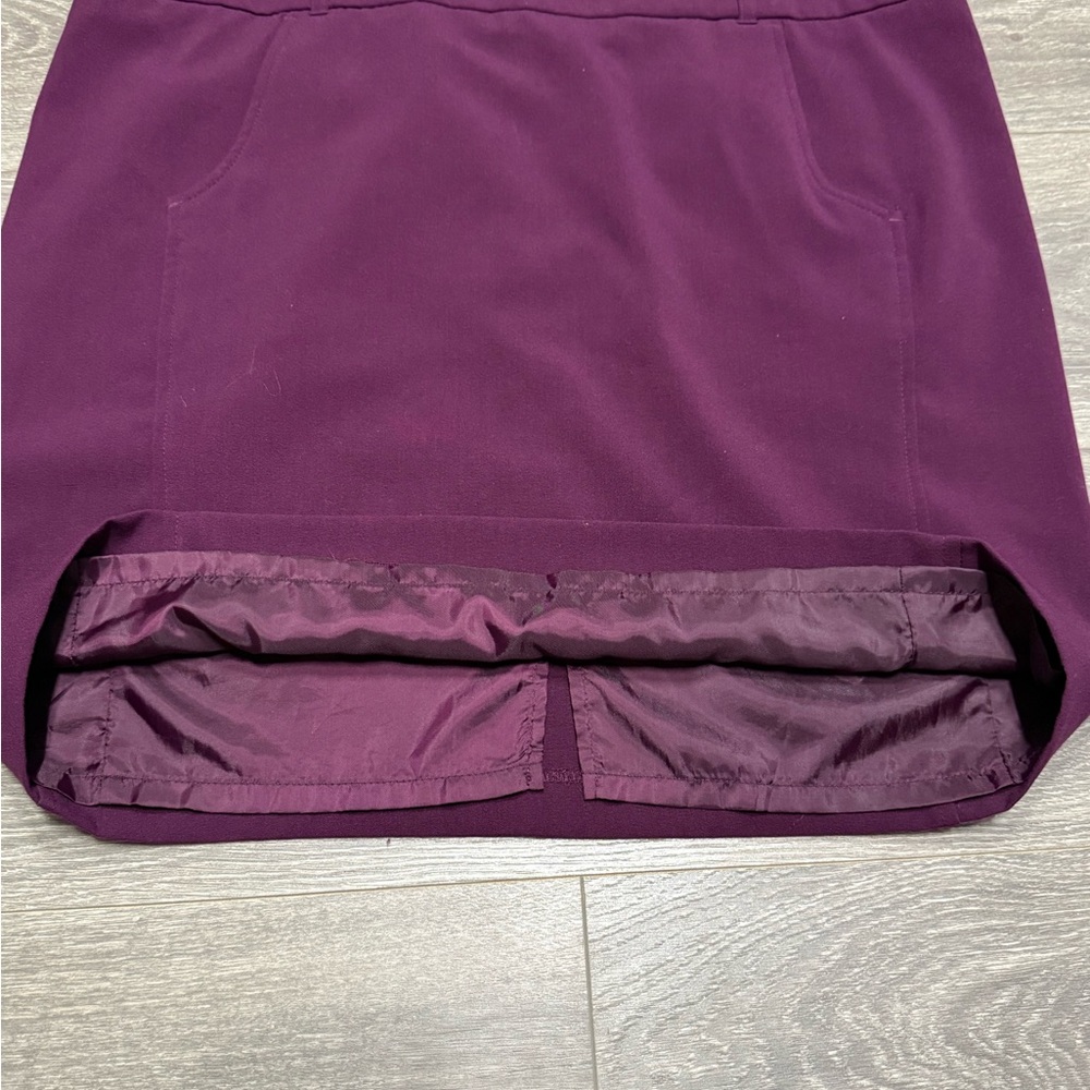Daisy Fuentes Vibrant Purple Mini Skirt - Picture 5 of 9